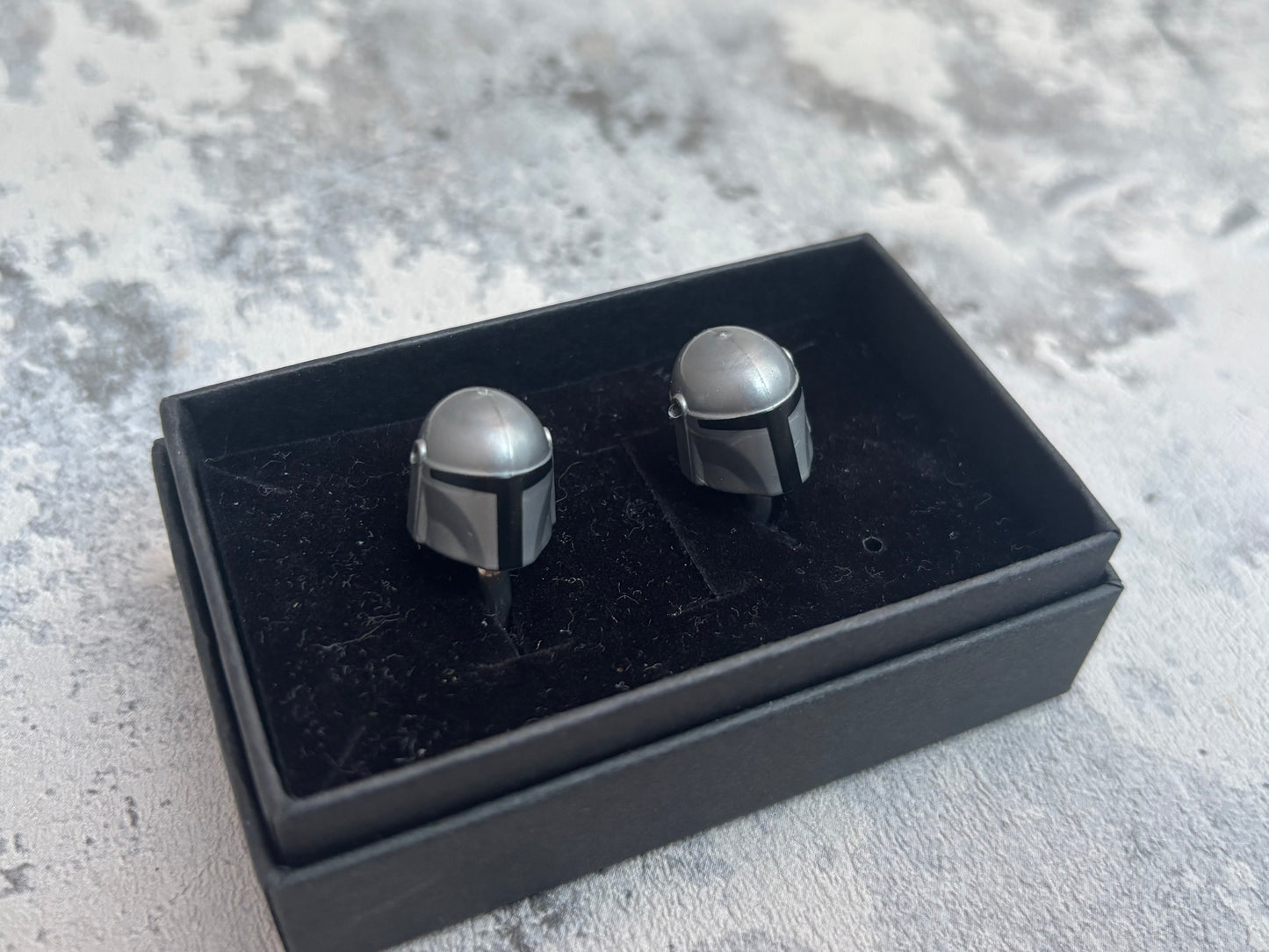Novelty Character Helmet Cufflinks