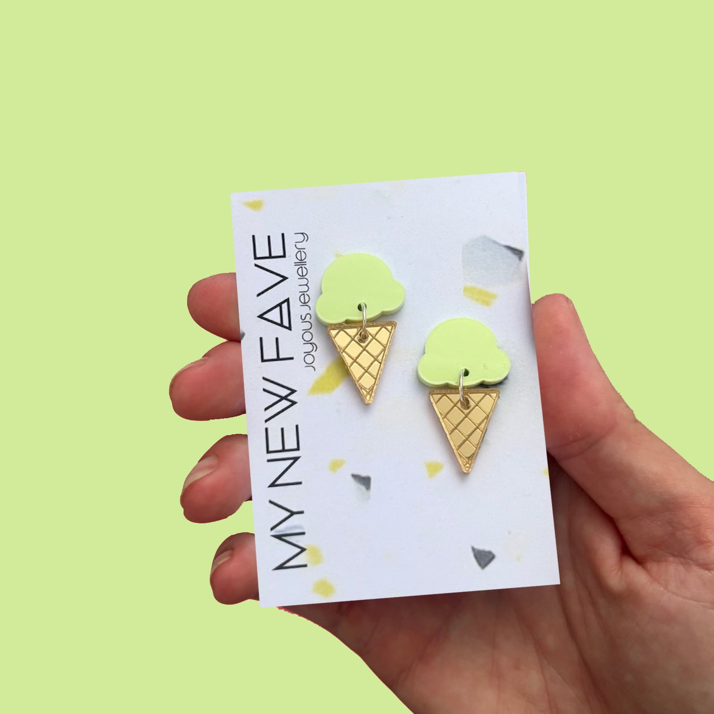 Ice Cream Stud Earrings