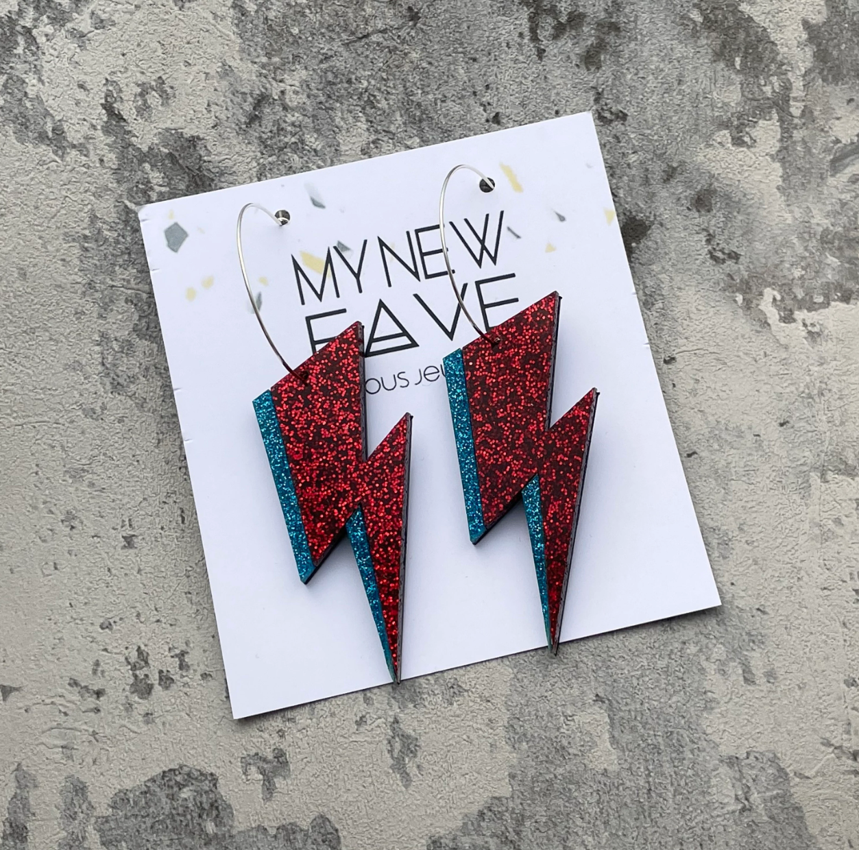 Ziggy Lightning bolt earrings