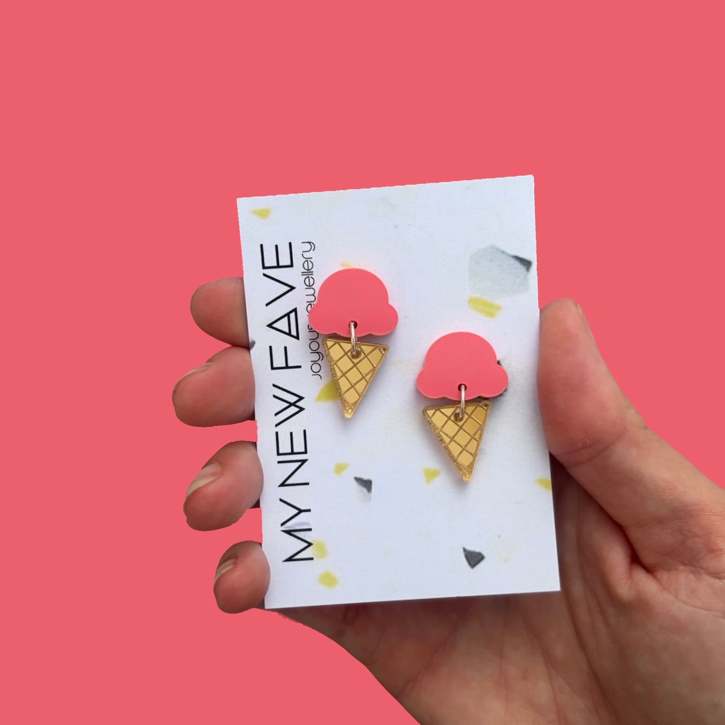Ice Cream Stud Earrings
