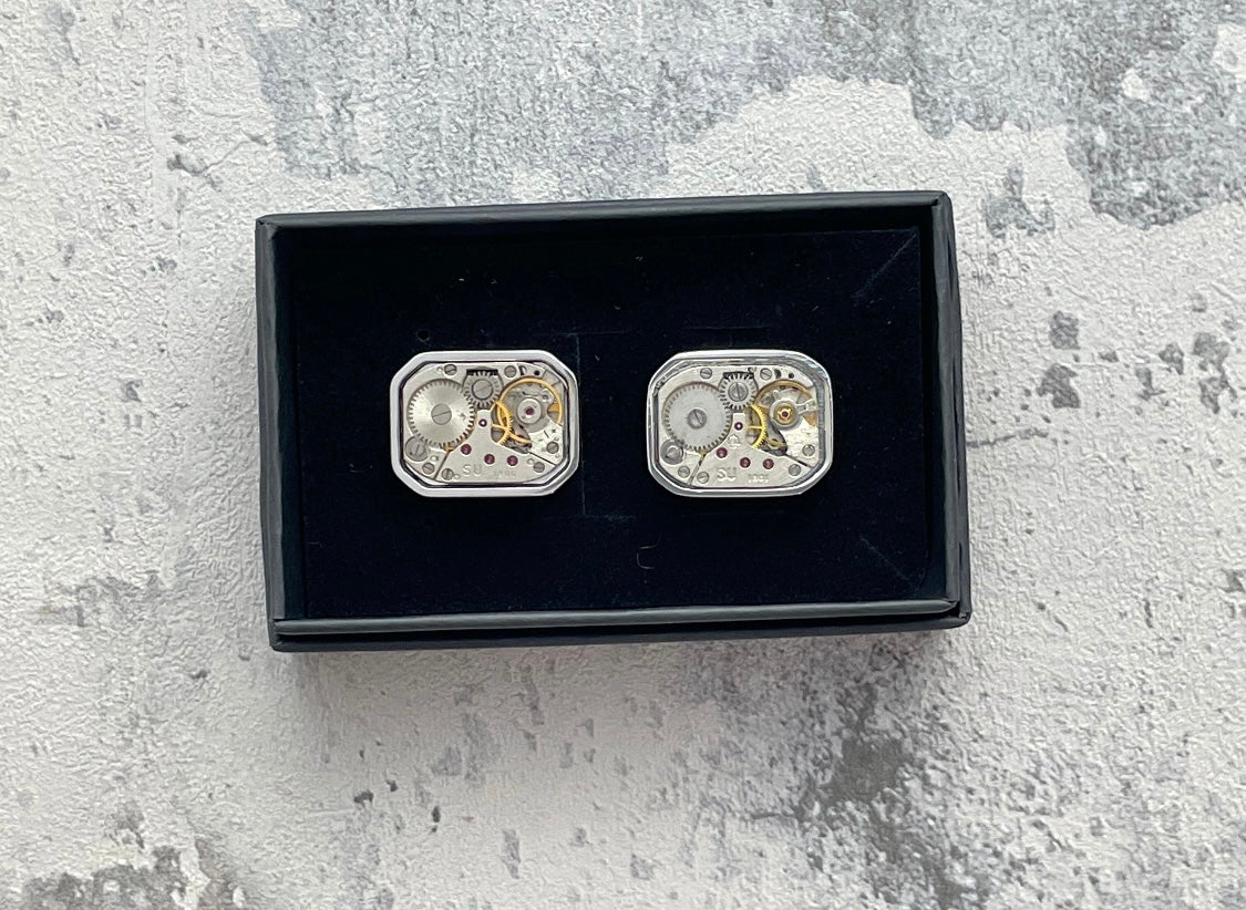Watch Movement Cufflinks