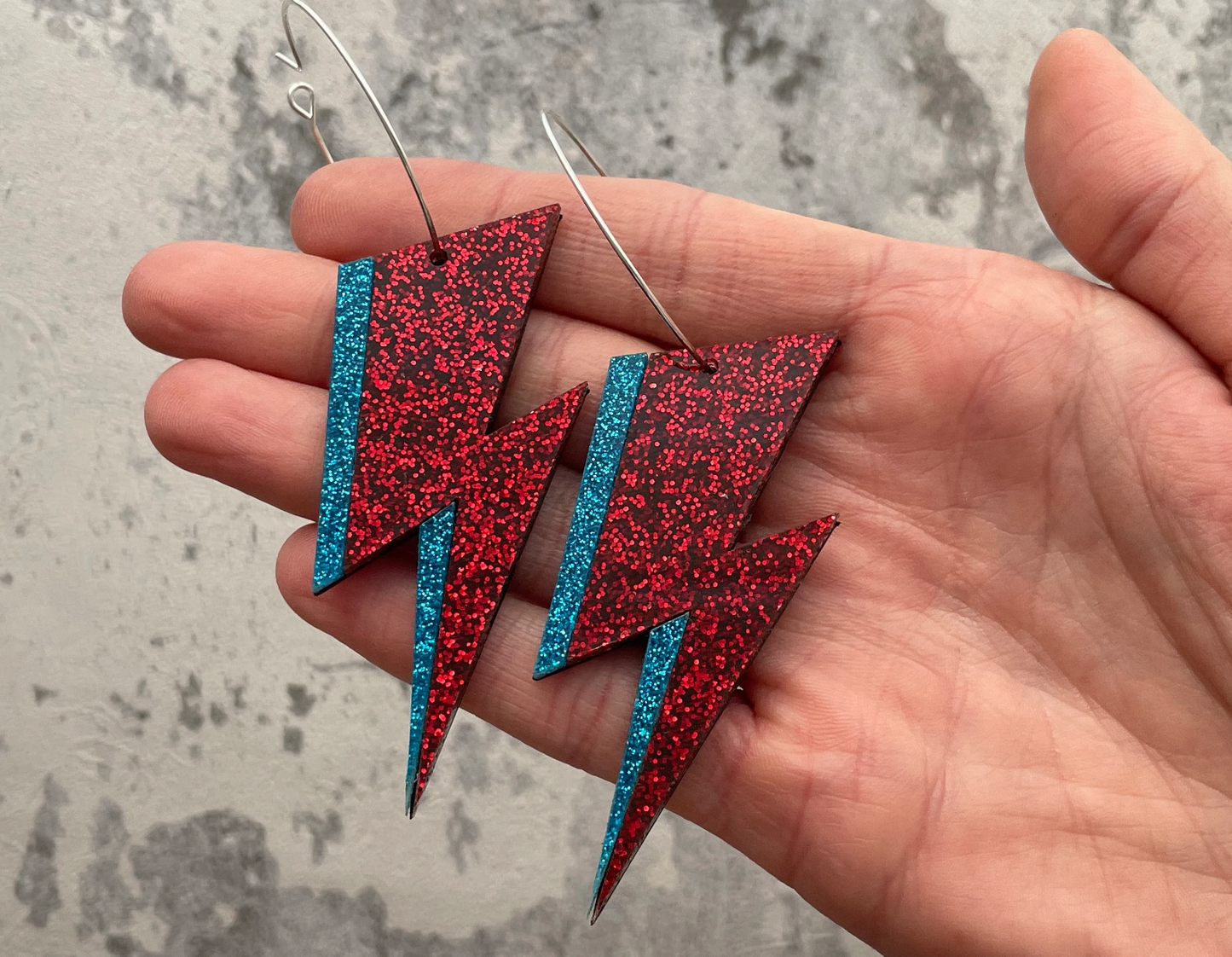 Ziggy Lightning bolt earrings