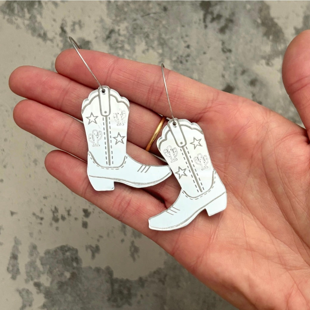 Cowboy Boot Earrings
