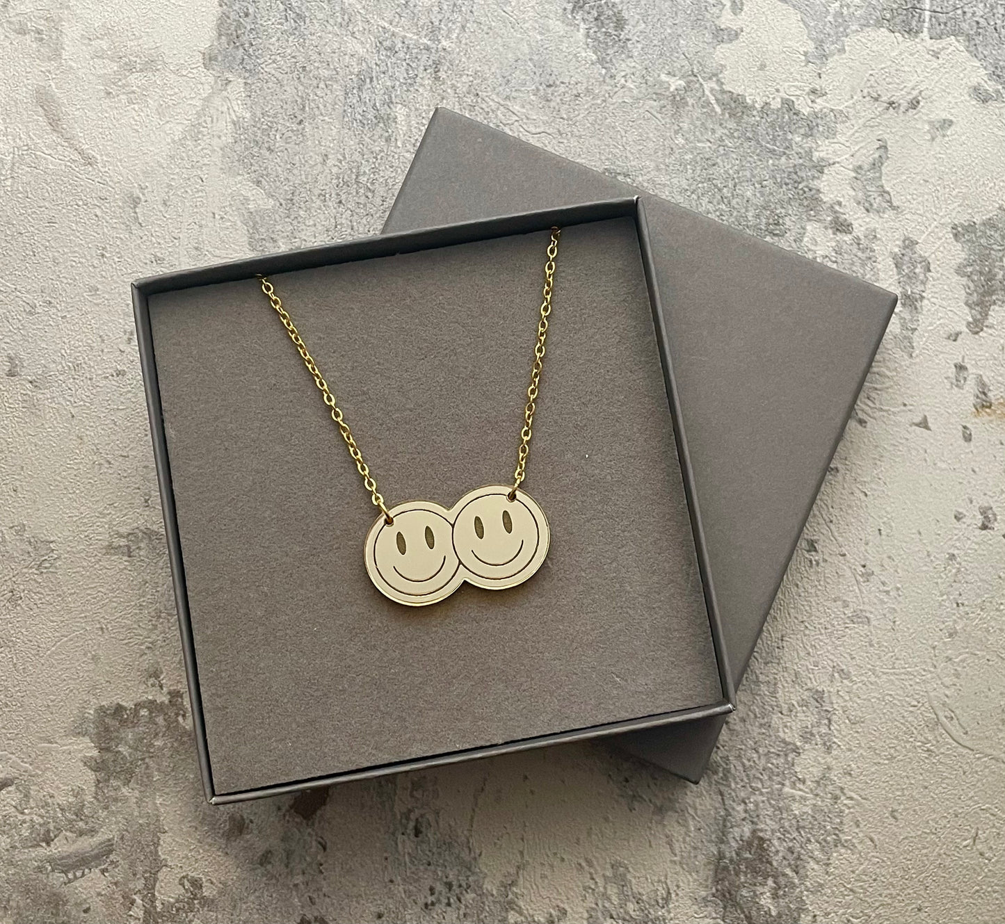 Double Smile Necklace