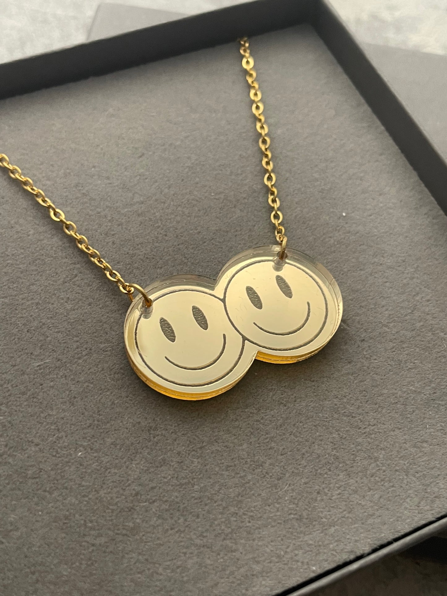 Double Smile Necklace