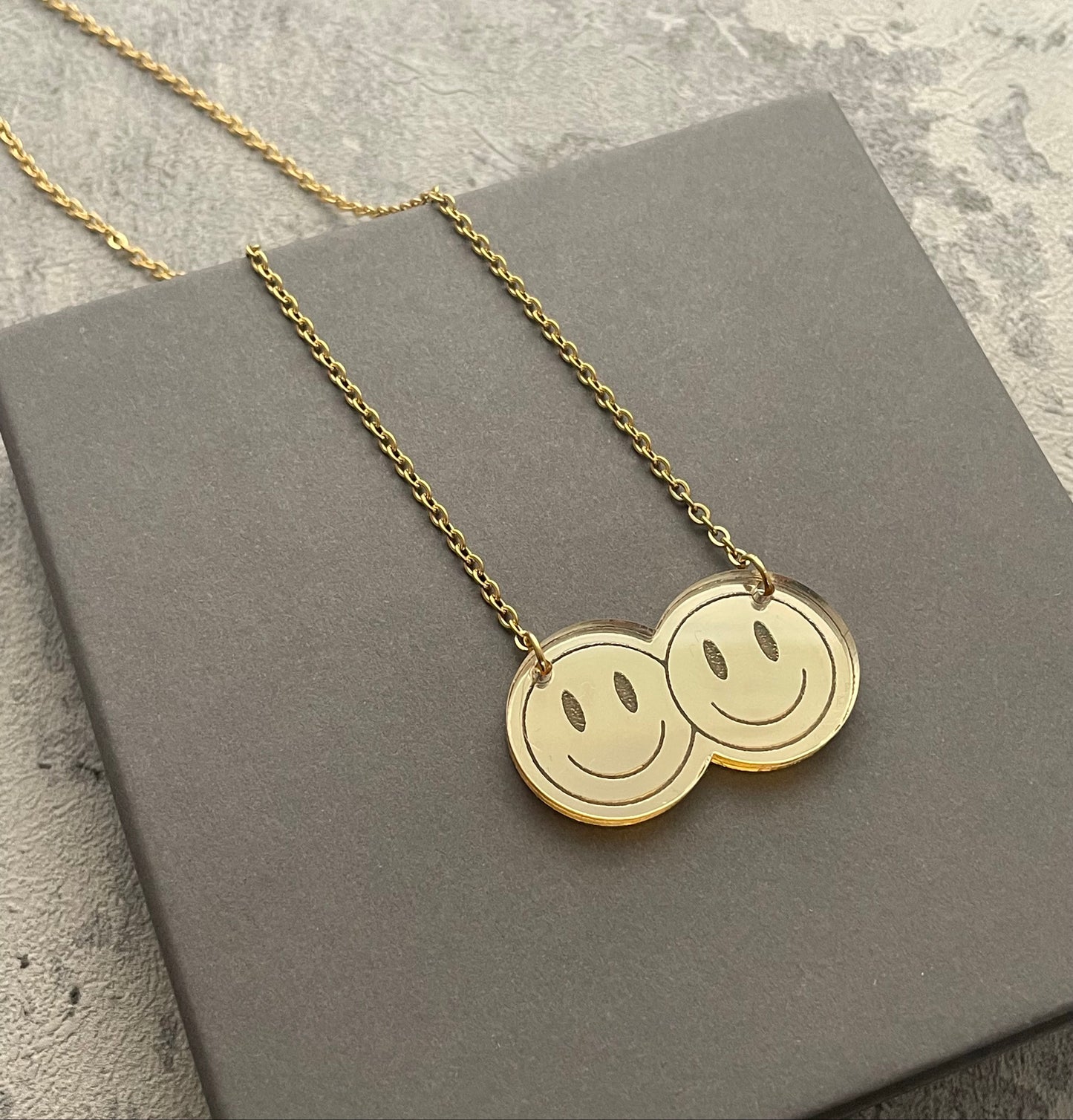 Double Smile Necklace