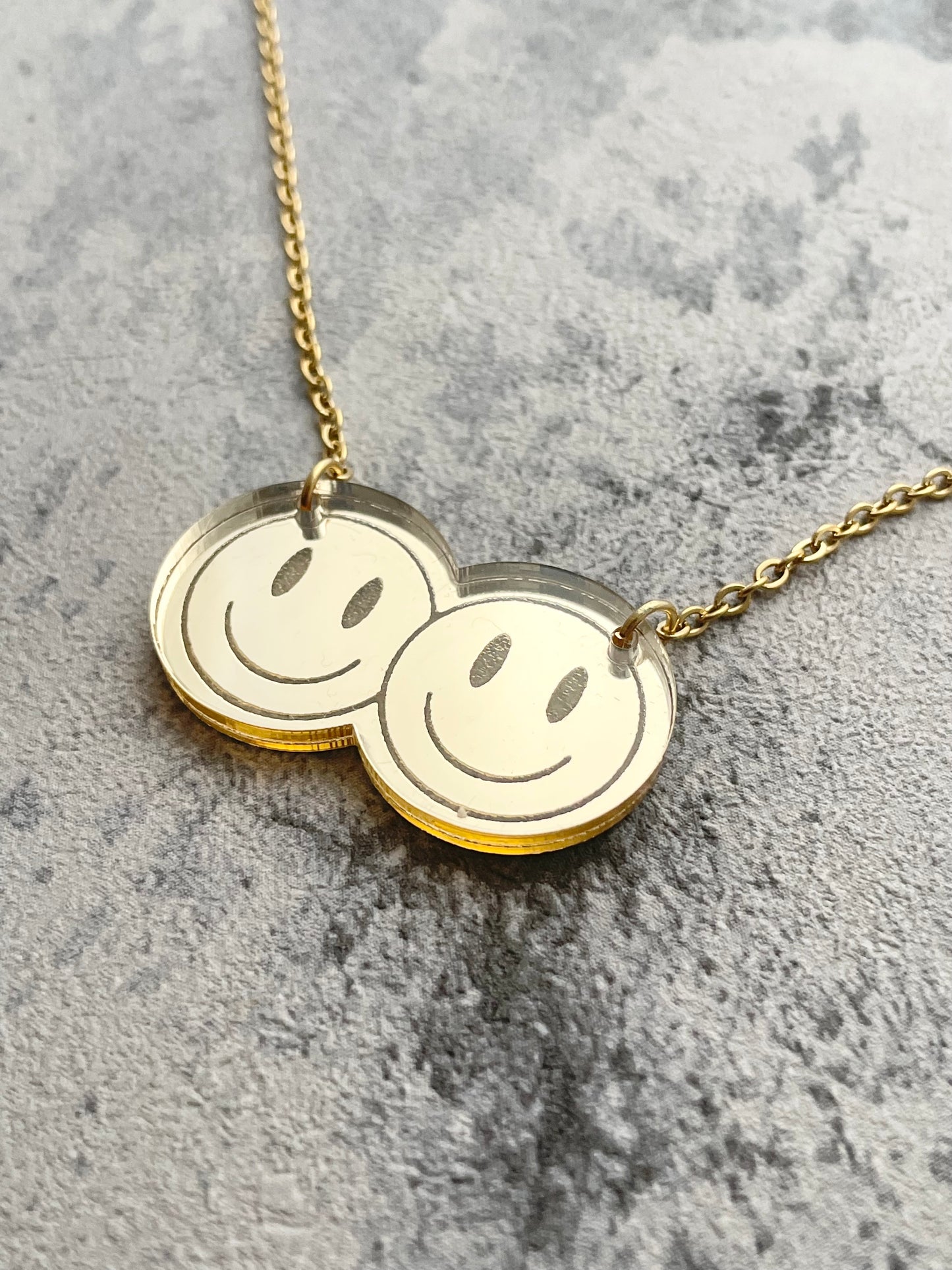 Double Smile Necklace