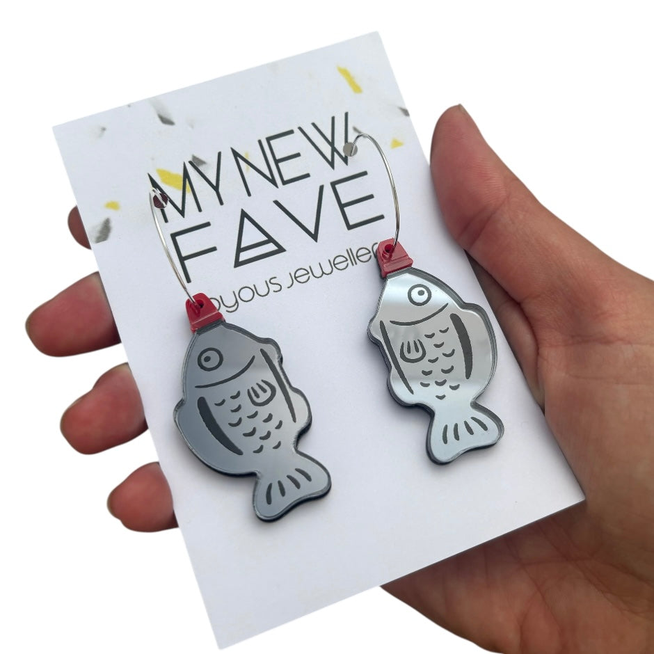 Sushi Soy Fish earrings