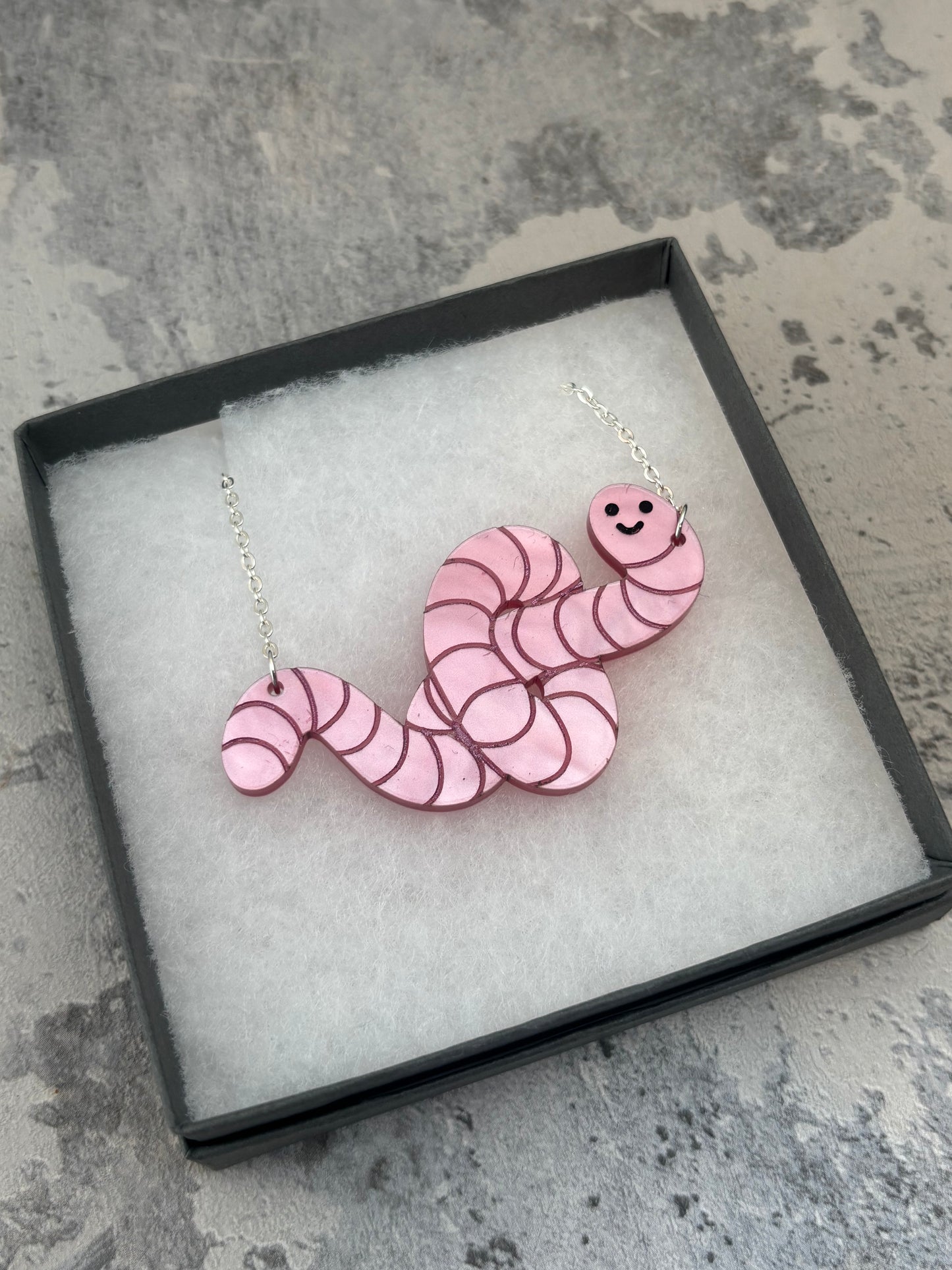 Wilbur Worm necklace