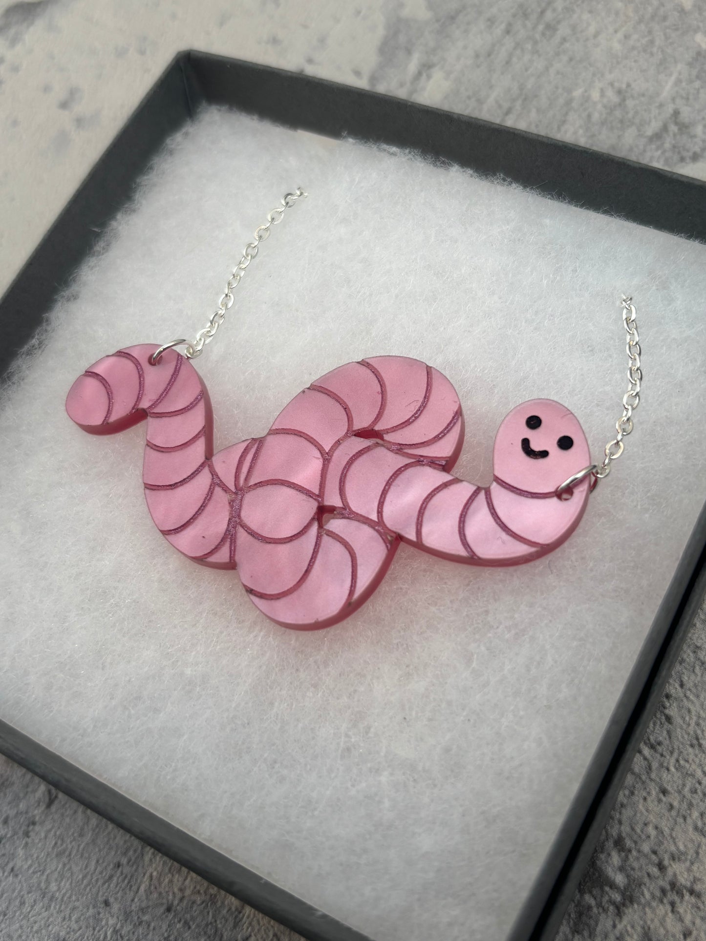 Wilbur Worm necklace