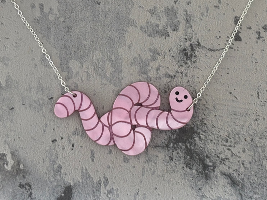 Wilbur Worm necklace