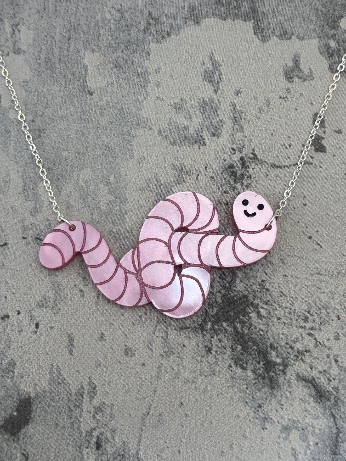 Wilbur Worm necklace