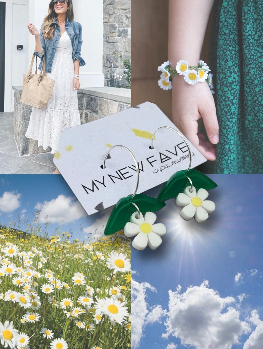 Daisy Dangle earrings