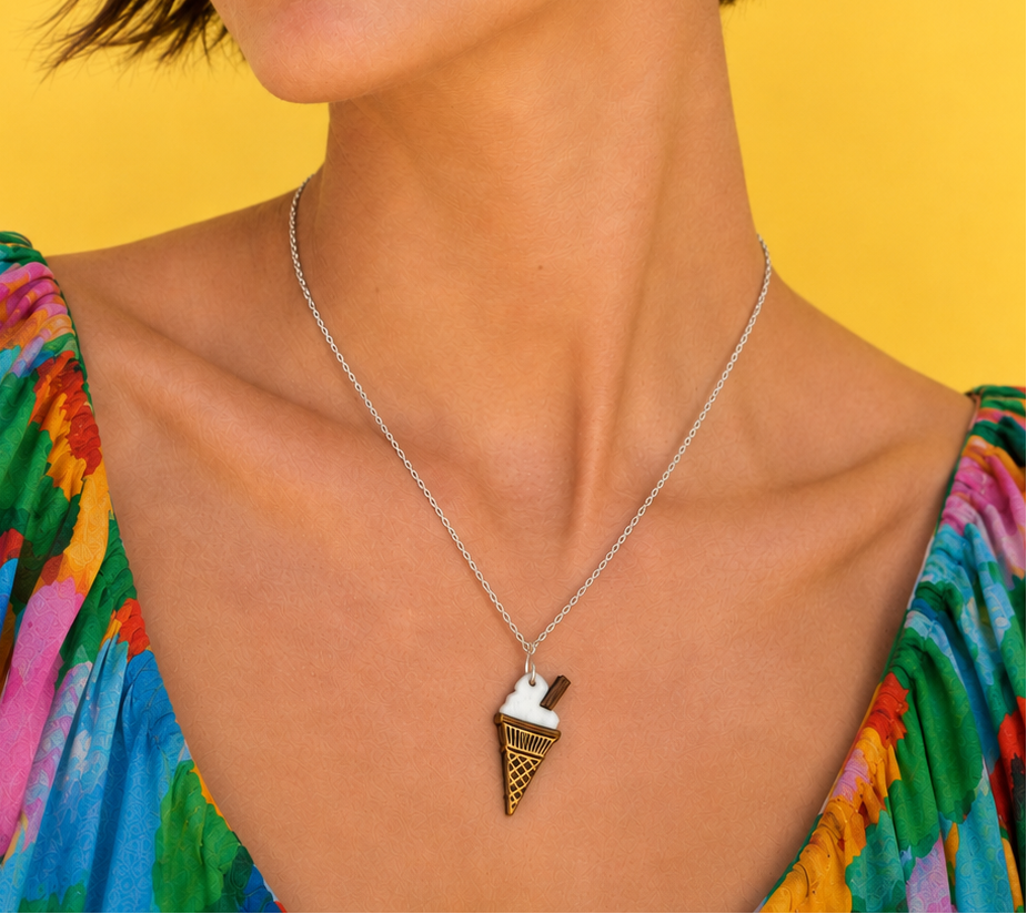 Mini Whippy lolly necklace