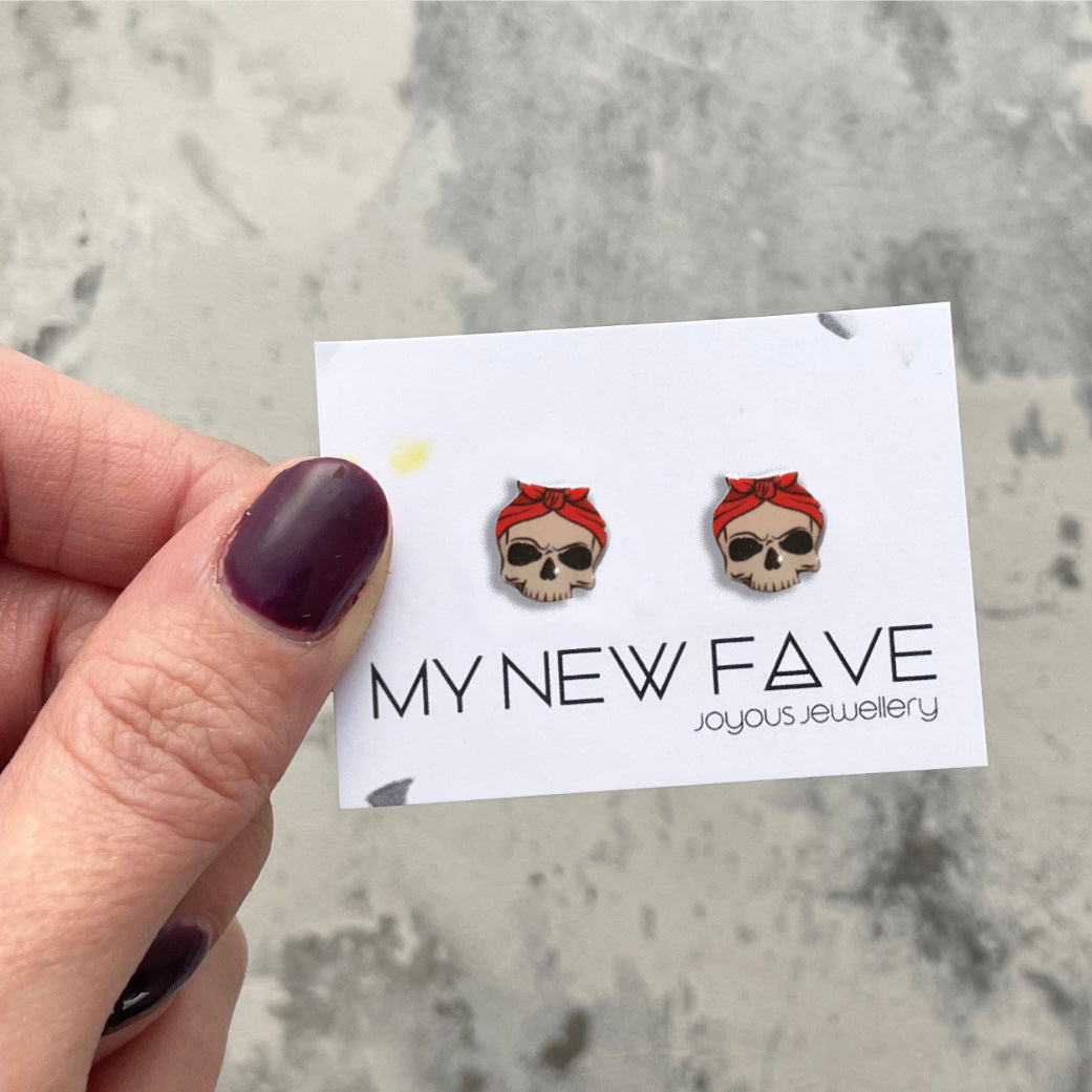 Skull studs