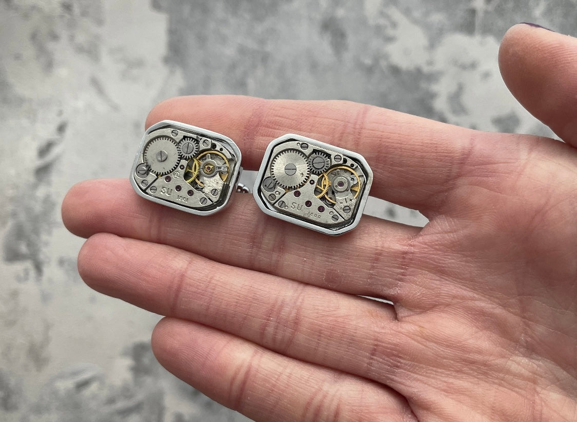 Watch Movement Cufflinks
