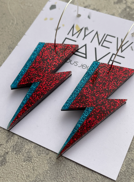 Ziggy Lightning bolt earrings